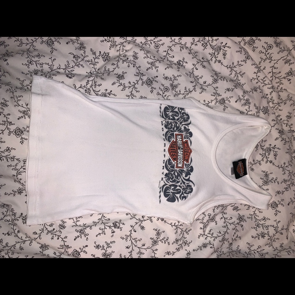 VINTAGE HARLEY DAVIDSON TANK
